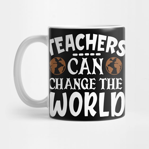 Homeschool Teacher Teachers Can Change the World DLP Distance Learning Plan by StacysCellar